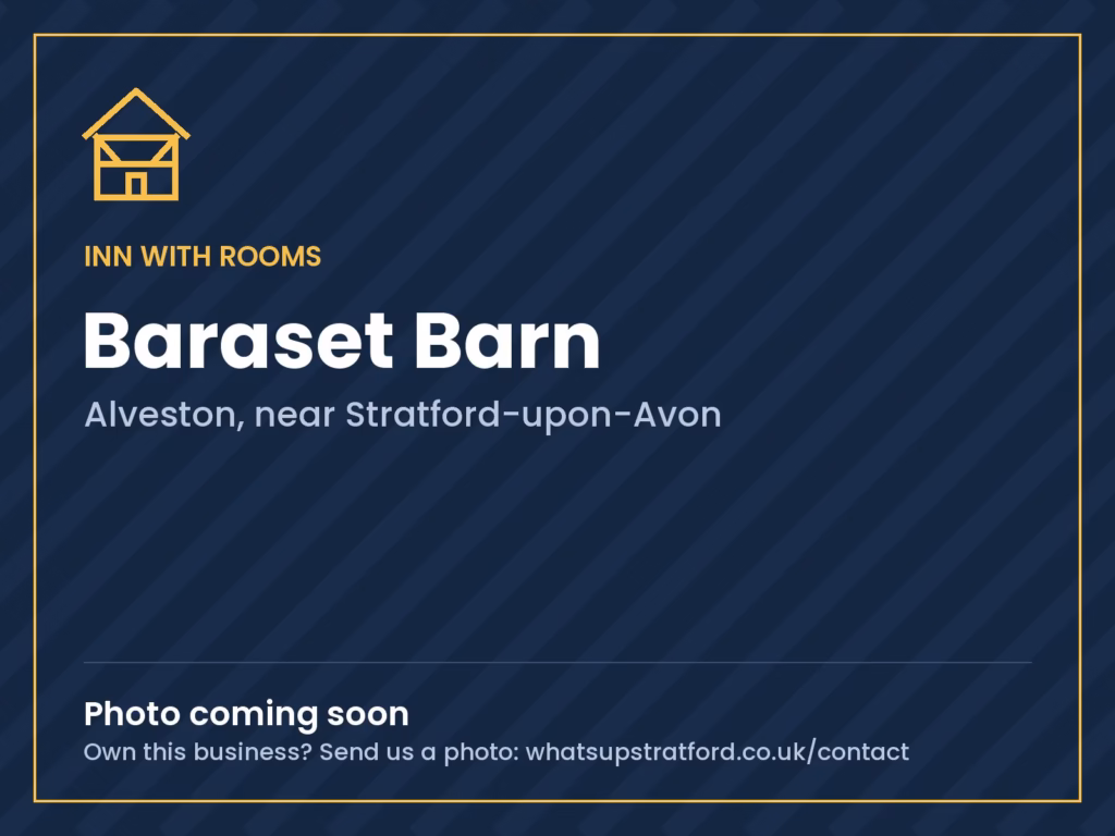 Baraset Barn, Stratford-upon-Avon: photo coming soon
