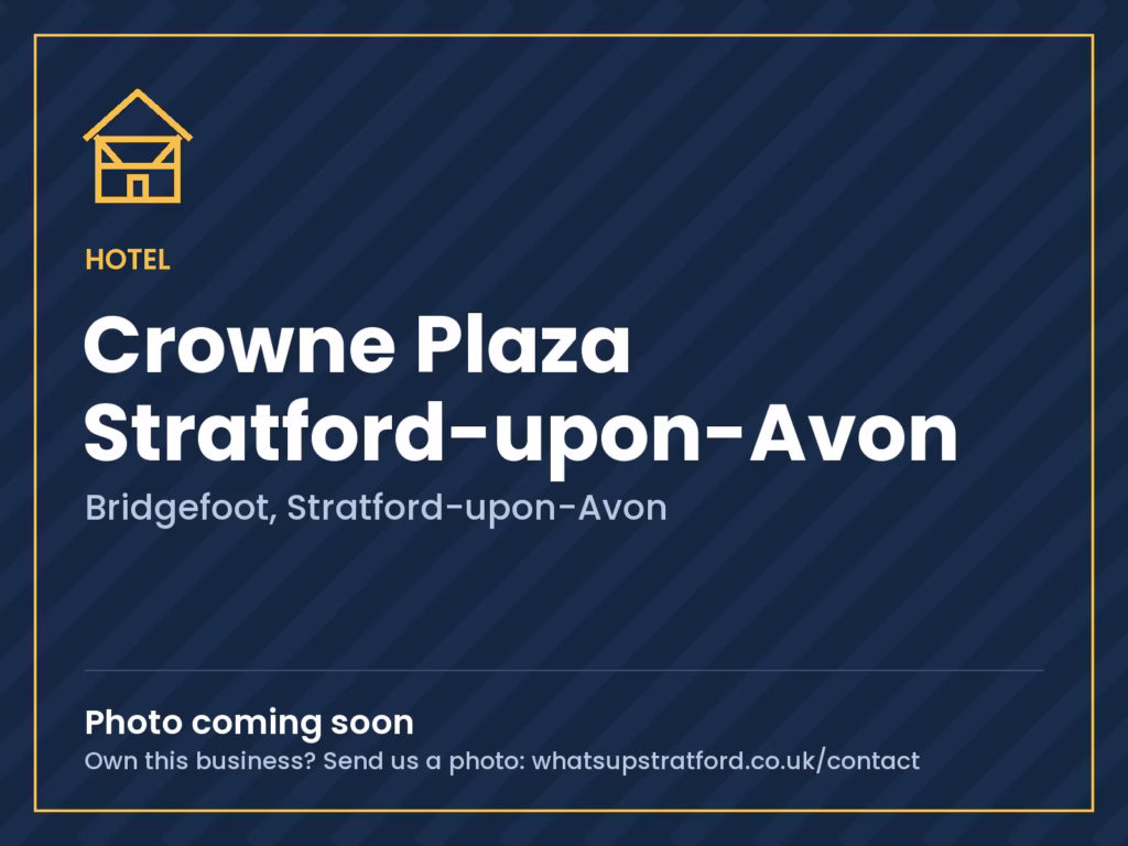 Crowne Plaza Stratford-upon-Avon, Stratford-upon-Avon: photo coming soon