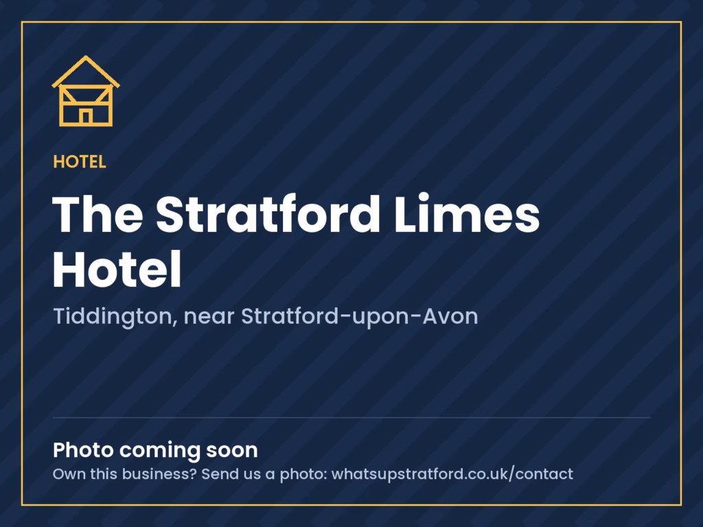 The Stratford Limes Hotel, Stratford-upon-Avon: photo coming soon