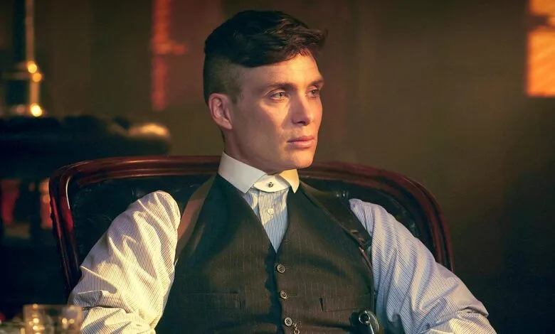 Cillian Murphy as Tommy Shelby in Peaky Blinders