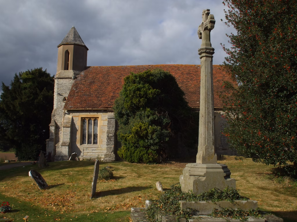 St Mary Magdalene's Church in the village of Great Alne, near Alcester