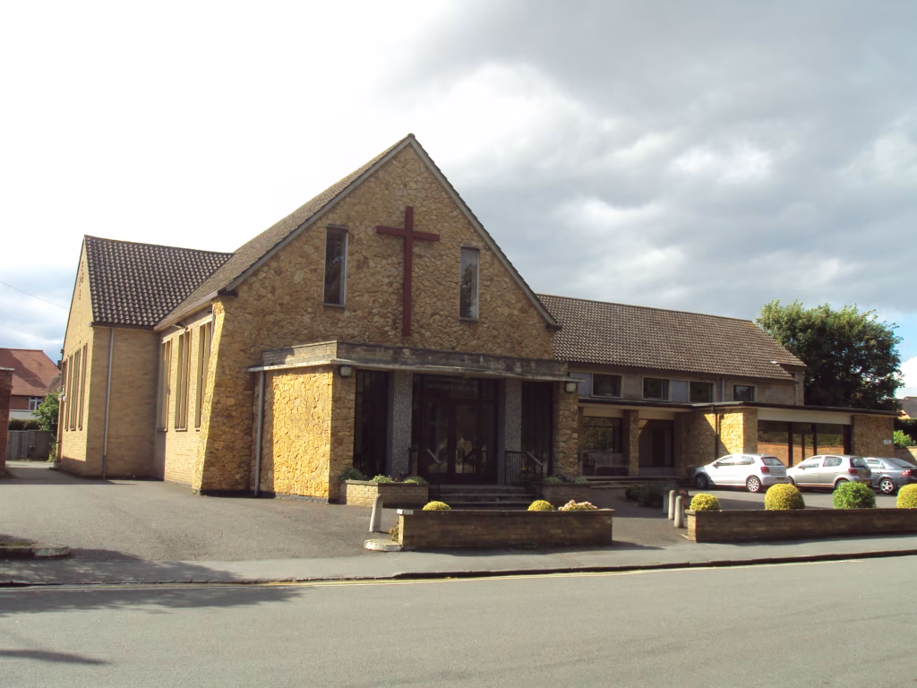 Stratford Methodist Church in Old Town, Stratford-upon-Avon, home of Café Muse
