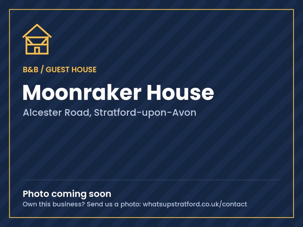 Moonraker House, Stratford-upon-Avon: photo coming soon