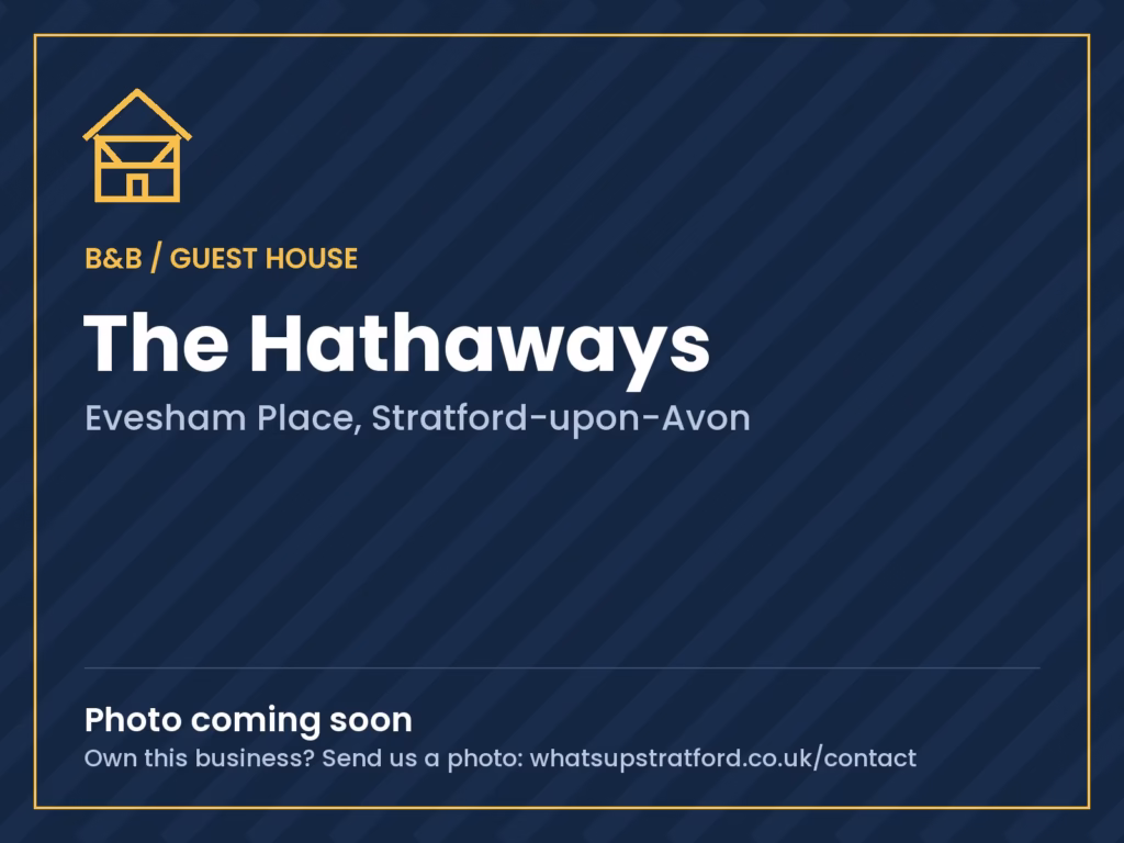The Hathaways, Stratford-upon-Avon: photo coming soon