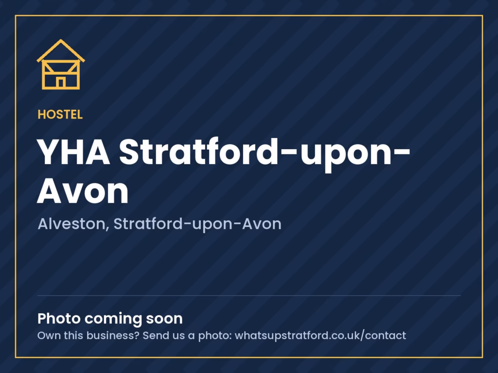 YHA Stratford-upon-Avon, Stratford-upon-Avon: photo coming soon